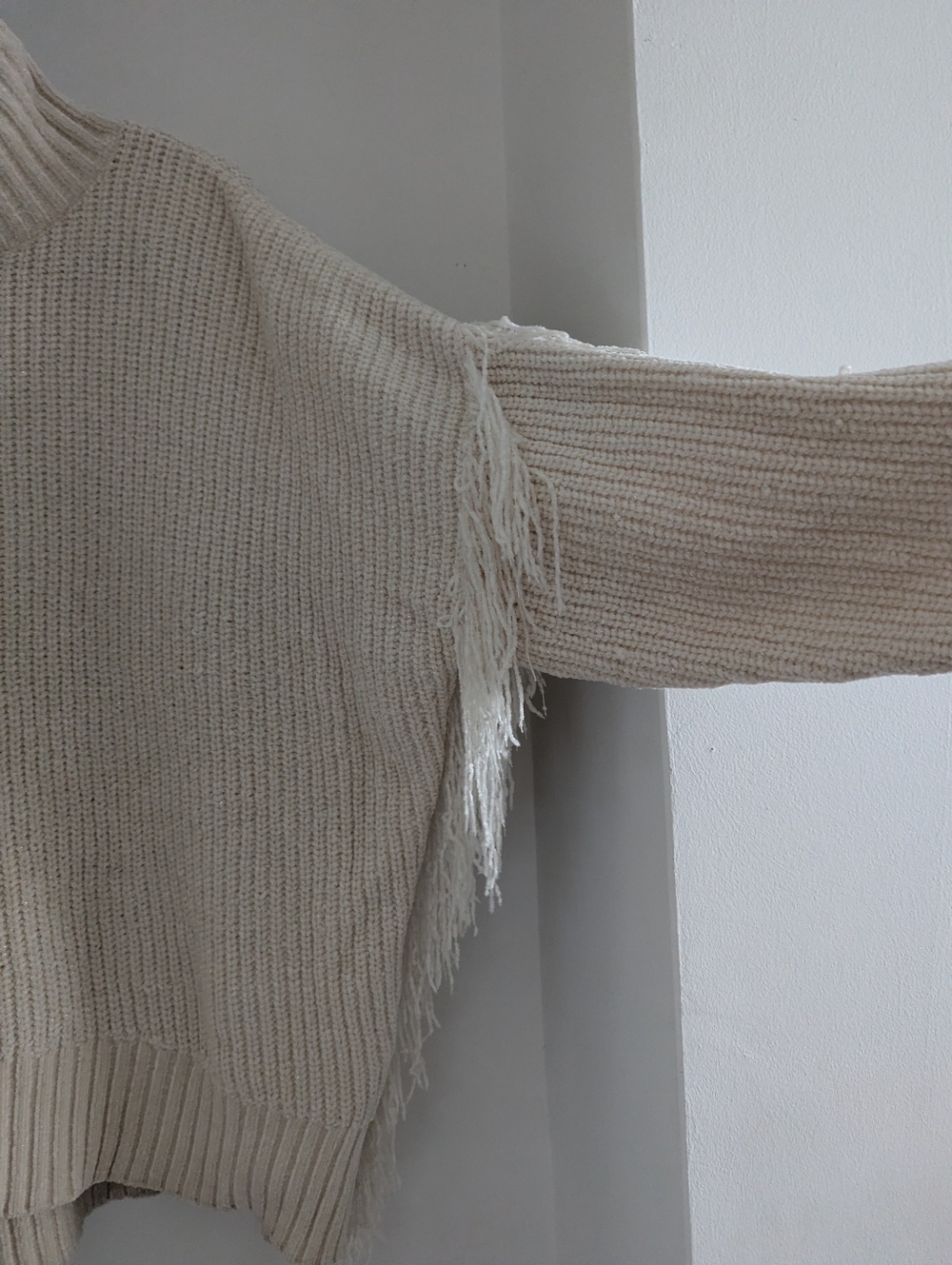 Country Western Funky Fringe Sweater - Picture 2 of 4